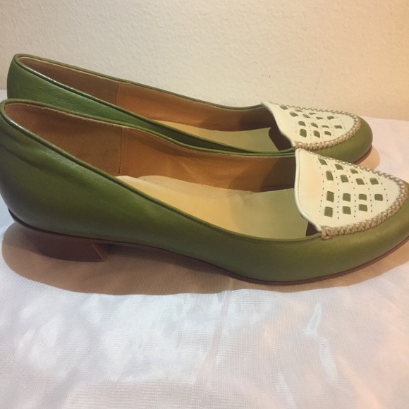 Henry Cuir Barneys New York Leather Shoes Sz40.5 - Picture 1 of 12